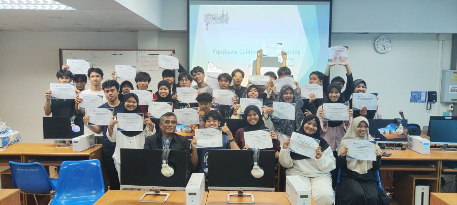 Seminar on Network cabling and Mikrotik configuration on 19-21 Mar 2024.