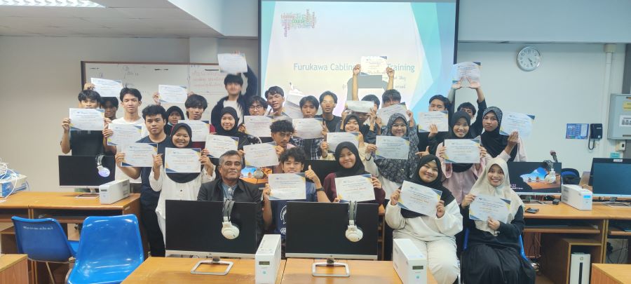 Seminar on Network cabling and Mikrotik configuration on 19-21 Mar 2024.