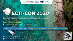 The 17th International Conference on Electrical Engineering/Electronics, Computer, Telecommunications and Information Technology (ECTI-CON 2020)