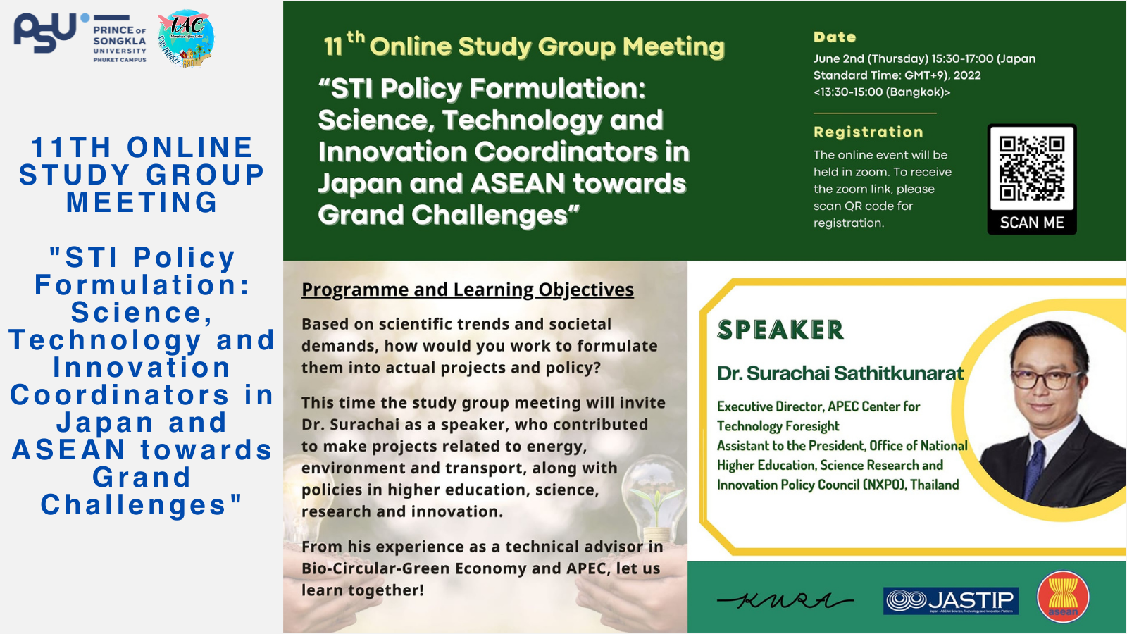 Japan-ASEAN Science, Technology and Innovation Platform (JASTIP)