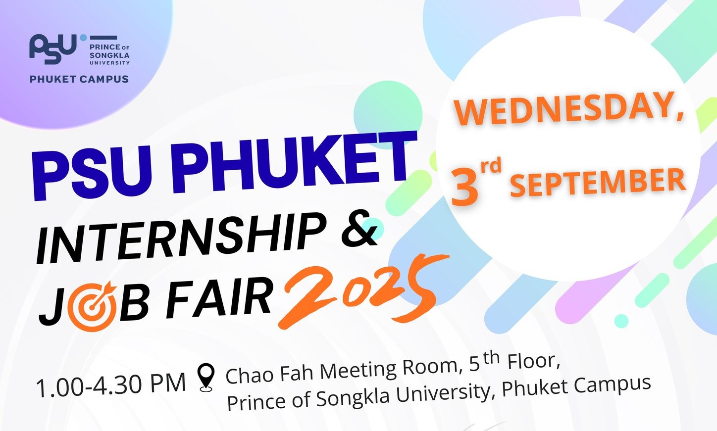 PSU Phuket Internship and Job Fair 2025