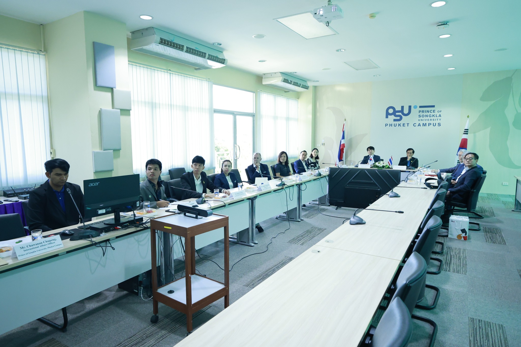 ม.อ.ภูเก็ต, ต้อนรับอธิการบดี Youngsan University, เรียนภูเก็ต