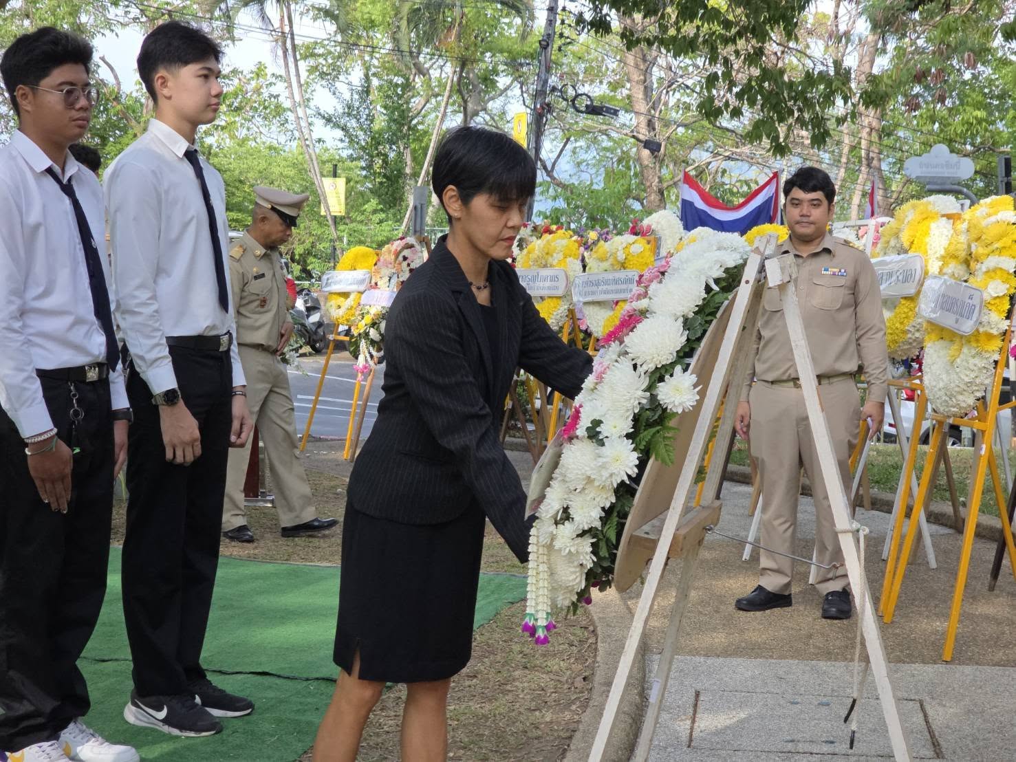 ร่วมรำลึก วางพวงมาลาเชิดชูพระยารัษฎาฯ