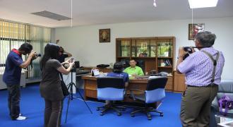 หอประวัติฯ  ลงพื้นที่เก็บข้อมูล  โครงการหอประวัติมหาวิทยาลัยสงขลานครินทร์   ณ วิทยาเขตสุราษฎร์ฯ