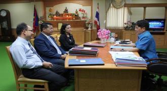รองอธิการบดีฯ พร้อมทีมบริหาร เข้าพบผู้ว่าราชการจังหวัดสุราษฎร์ธานี 