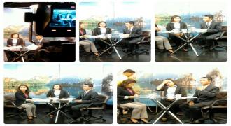 ศูนย์อาเซียนพลัสบันทึกเทปรายการโทรทัศน์ ช่อง NBT ประชาสัมพันธ์โครงการ. Suratthani Youth ASEAN Ambassador และ ASEAN Youth Camp 