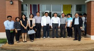 ประธานคณะกรรมการสภาวิทยาเขตสุราษฎร์ธานี ม.อ. พร้อมทีมผู้บริหาร วข.สฎ.เยี่ยมชมพื้นที่ ม.อ. ณ ไชยา 