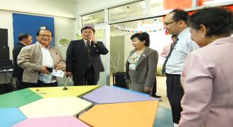 รองหัวหน้าผู้ตรวจราชการสำนักนายกรัฐมนตรี เยี่ยมชมการดำเนินงาน โครงการจัดตั้งโรงเรียน มอ.วิทยานุสรณ์ สุราษฎร์ธานี