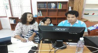ชาวบรรณสารสนเทศ ศูนย์สนเทศและการเรียนรู้ ม.อ.สุราษฎร์ธานี ร่วมจัดทำระบบห้องสมุดให้กับโรงเรียนเทศบาล ๓ วัดสมุทราราม  อ.เกาะสมุย จ.สุราษฎร์ธานี 