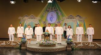 ม.อ.สุราษฎร์ และ โรงเรียน มอ.ว. ร่วมบันทึกเทปโทรทัศน์รายการถวายพระพร 12 สิงหามหาราชินี ประจำปี 2557