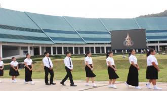 โครงการปฐมนิเทศและบายศรีสู่ขวัญ นักศึกษาชั้นปีที่ 1 ประจำปีการศึกษา 2557