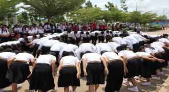 ม.อ.สุราษฎร์ ซ้อมใหญ่พิธีพระราชทานปริญญาบัตร ประจำปี 2556