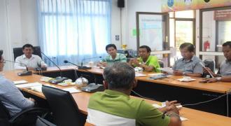 ประชุมโครงการเสริมสร้างความเข้มแข็งชุมชนมะขามเตี้ย