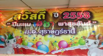 กิจกรรม ส่งท้ายปีเก่า ต้อนรับปีใหม่ 2558  ปีมะแม เฮฮา พาสุขสันต์ 