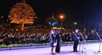 การขับเสภาและกล่าวถวายความอาลัย พระบาทสมเด็จพระปรมินทรมหาภูมิพลอดุลยเดช 