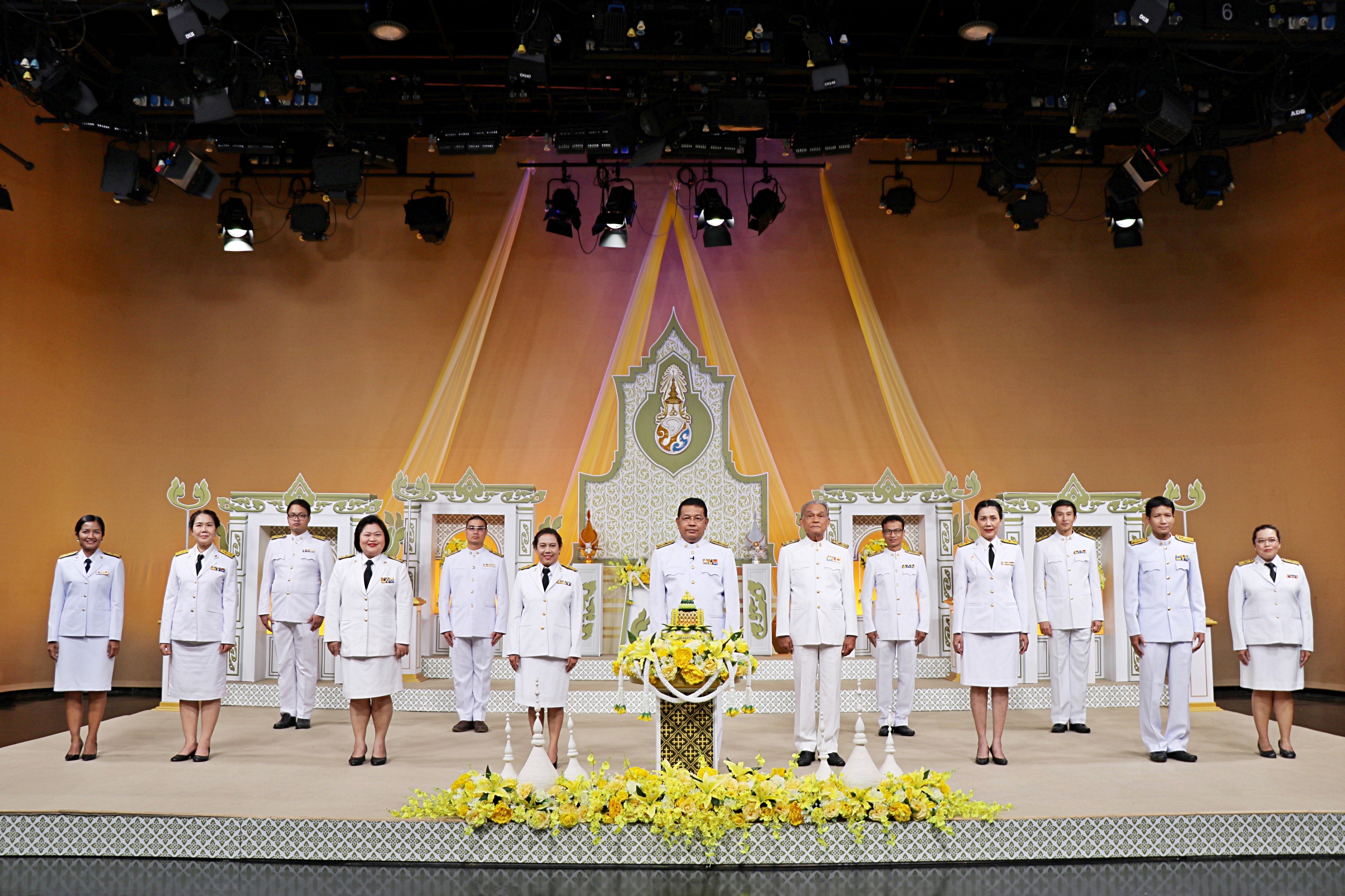 บันทึกเทปโทรทัศน์ถวายพระพรชัยมงคลพระบาทสมเด็จพระปรเมนทรรามาธิบดีศรีสินธร มหาวชิราลงกรณ พระวชิรเกล้าเจ้าอยู่หัว