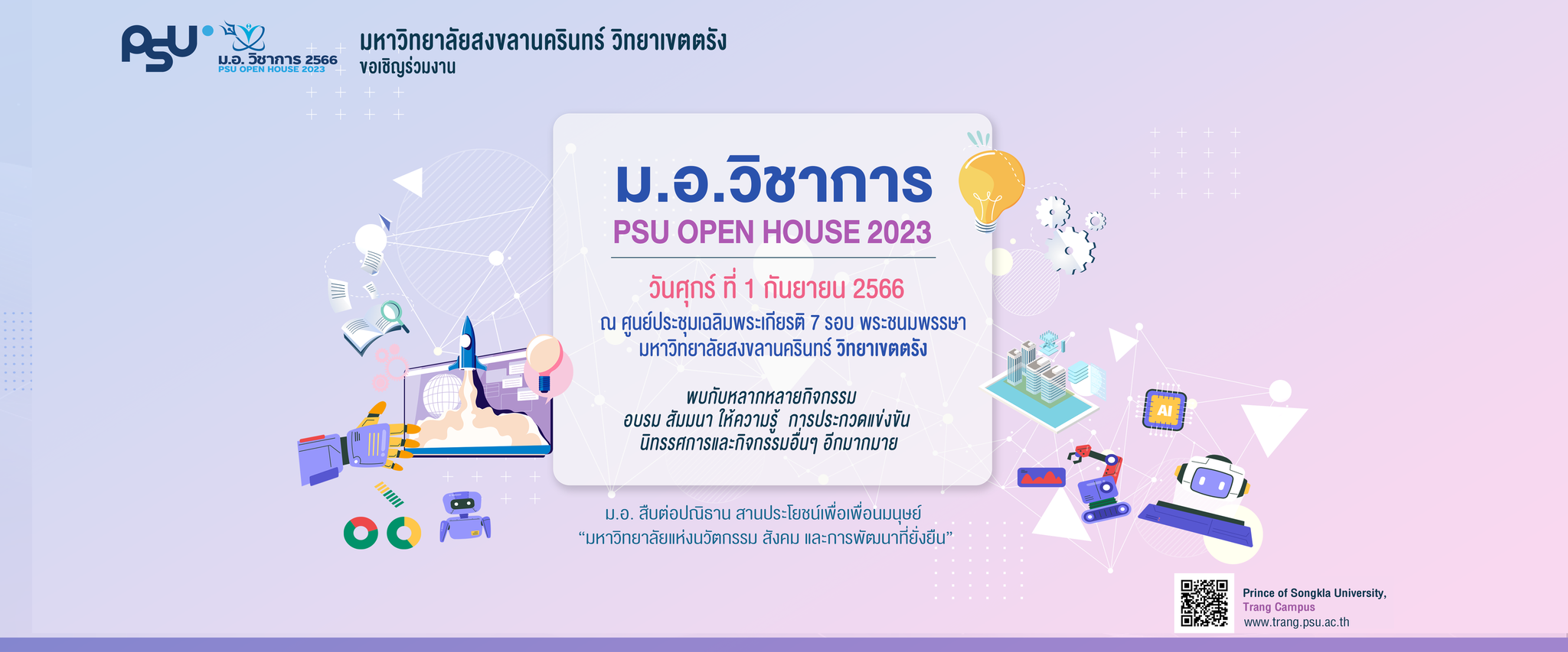 You are currently viewing PSU TRANG Open House 2023