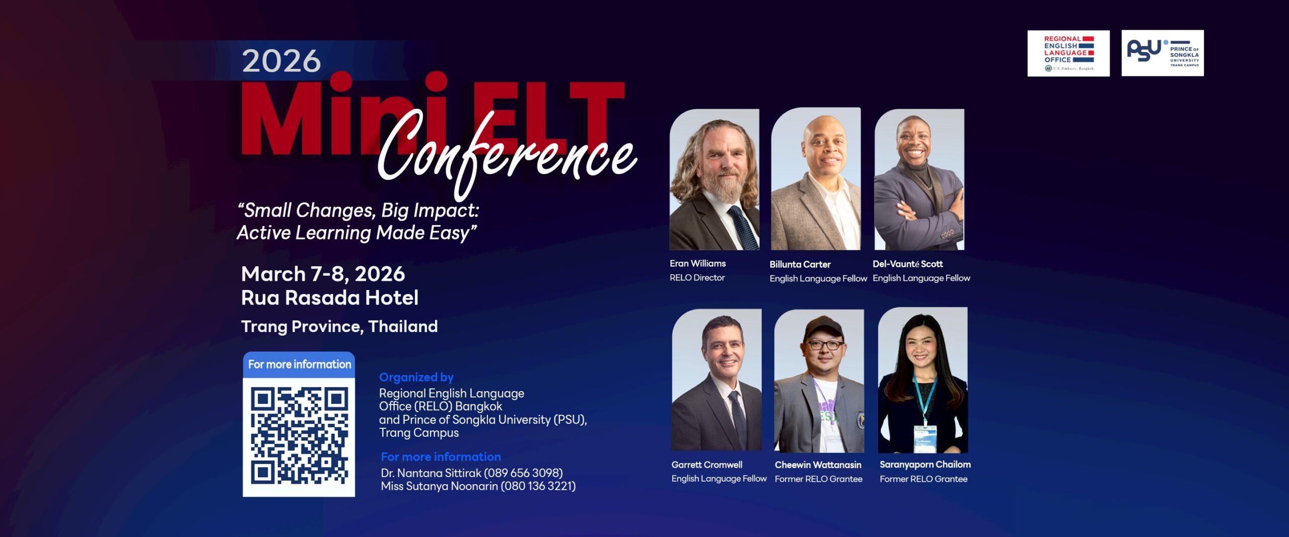You are currently viewing <br><!--StartFragment-->2026 Mini ELT Conference “Small<br>Changes, Big Impact: Active Learning Made Easy”<!--EndFragment--><br>