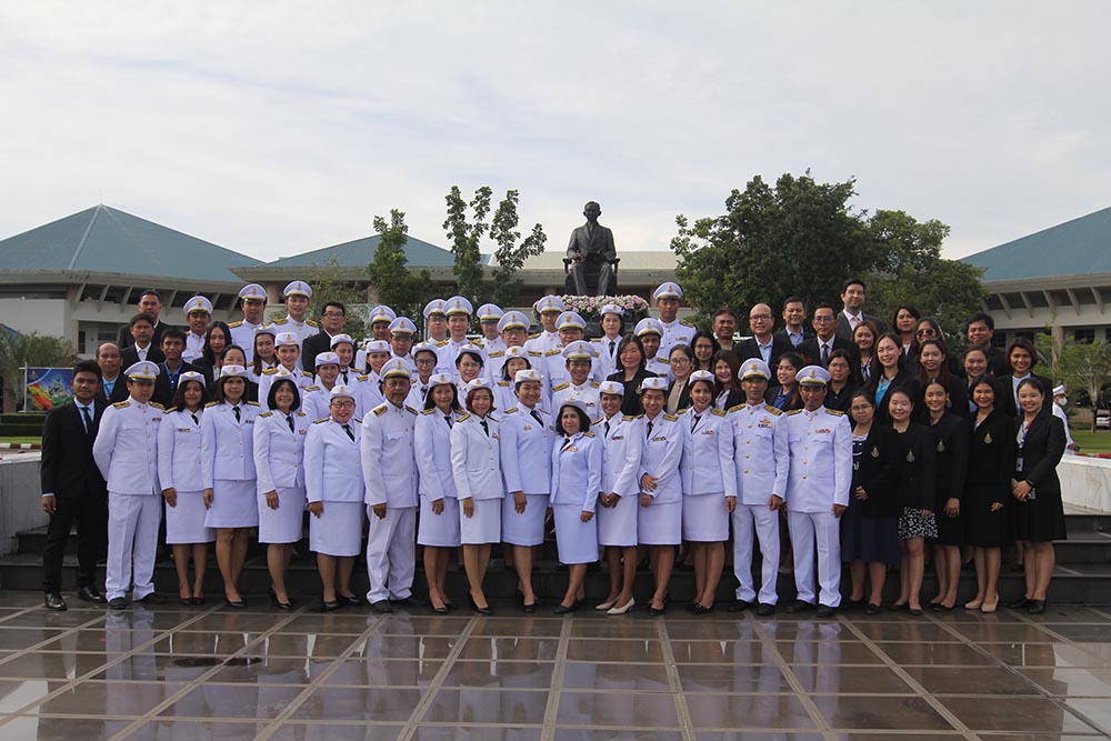 Read more about the article ม.อ.ตรัง จัดพิธีถวายตัวเป็นลูกพระราชบิดาและวางพวงมาลา เนื่องใน “วันมหิดล” ประจำปี 2563
